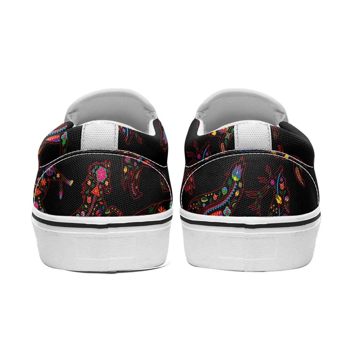 Floral Animals Otoyimm Canvas Slip On Shoes otoyimm Herman 