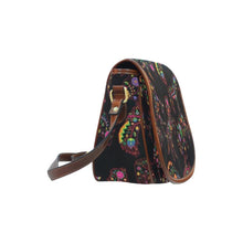 Load image into Gallery viewer, Floral Animals Saddle Bag/Small (Model 1649) Full Customization bag e-joyer 
