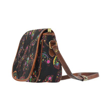 Load image into Gallery viewer, Floral Animals Saddle Bag/Small (Model 1649) Full Customization bag e-joyer 
