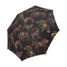 Load image into Gallery viewer, Floral Animals Semi-Automatic Foldable Umbrella (Model U05) Semi-Automatic Foldable Umbrella e-joyer 
