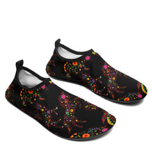 Load image into Gallery viewer, Floral Animals Sockamoccs Kid&#39;s Slip On Shoes Herman 
