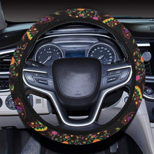 Load image into Gallery viewer, Floral Animals Steering Wheel Cover with Elastic Edge Steering Wheel Cover with Elastic Edge e-joyer 
