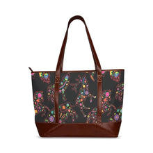 Load image into Gallery viewer, Floral Animals Tote Handbag (Model 1642) handbag e-joyer 
