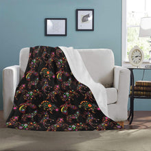 Load image into Gallery viewer, Floral Animals Ultra-Soft Micro Fleece Blanket 50&quot;x60&quot; Ultra-Soft Blanket 50&#39;&#39;x60&#39;&#39; e-joyer 
