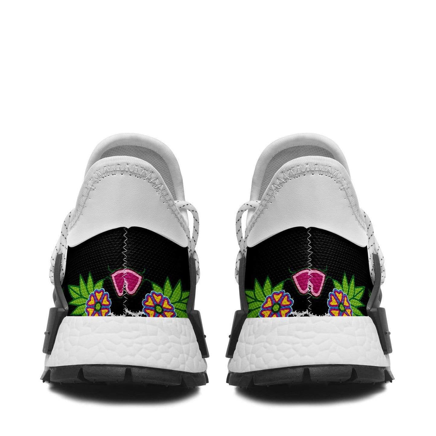 Floral Beadwork - 01 Okaki Sneakers Shoes 49 Dzine 