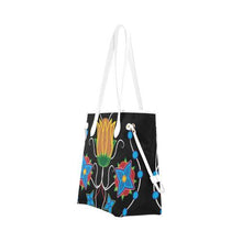 Load image into Gallery viewer, Floral Beadwork-02 Clover Canvas Tote Bag (Model 1661) Clover Canvas Tote Bag (1661) e-joyer 
