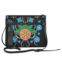 Load image into Gallery viewer, Floral Beadwork-02 Slim Clutch Bag (Model 1668) Slim Clutch Bags (1668) e-joyer 
