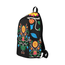 Load image into Gallery viewer, Floral Beadwork-03 Fabric Backpack for Adult (Model 1659) Casual Backpack for Adult (1659) e-joyer 
