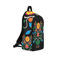Load image into Gallery viewer, Floral Beadwork-03 Fabric Backpack for Adult (Model 1659) Casual Backpack for Adult (1659) e-joyer 
