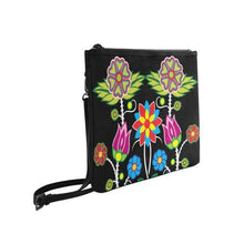 Load image into Gallery viewer, Floral Beadwork-04 Slim Clutch Bag (Model 1668) Slim Clutch Bags (1668) e-joyer 
