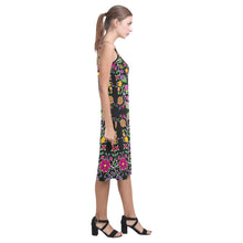 Load image into Gallery viewer, Floral Beadwork Alcestis Slip Dress (Model D05) Alcestis Slip Dress (D05) e-joyer 
