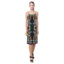 Load image into Gallery viewer, Floral Beadwork Alcestis Slip Dress (Model D05) Alcestis Slip Dress (D05) e-joyer 
