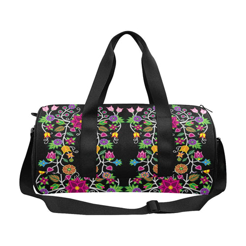 Floral Beadwork Duffle Bag (Model 1679) Duffle Bag (1679) e-joyer 