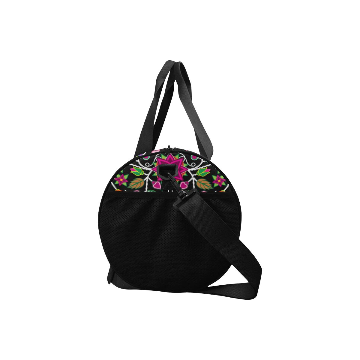 Floral Beadwork Duffle Bag (Model 1679) Duffle Bag (1679) e-joyer 