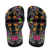 Load image into Gallery viewer, Floral Beadwork Flip Flops 49 Dzine 
