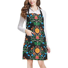Load image into Gallery viewer, Floral Beadwork Four Clans All Over Print Apron All Over Print Apron e-joyer 
