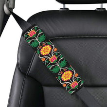 Load image into Gallery viewer, Floral Beadwork Four Clans Car Seat Belt Cover 7&#39;&#39;x12.6&#39;&#39; Car Seat Belt Cover 7&#39;&#39;x12.6&#39;&#39; e-joyer 
