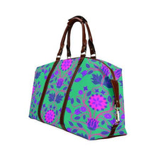 Load image into Gallery viewer, Floral Beadwork Four Clans Deep Lake Classic Travel Bag (Model 1643) Remake Classic Travel Bags (1643) e-joyer 
