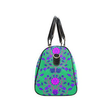 Load image into Gallery viewer, Floral Beadwork Four Clans Deep Lake New Waterproof Travel Bag/Large (Model 1639) Waterproof Travel Bags (1639) e-joyer 
