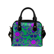 Load image into Gallery viewer, Floral Beadwork Four Clans Deep Lake Shoulder Handbag (Model 1634) Shoulder Handbags (1634) e-joyer 
