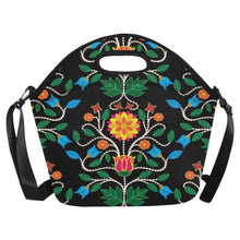 Load image into Gallery viewer, Floral Beadwork Four Clans Neoprene Lunch Bag/Large (Model 1669) Neoprene Lunch Bag/Large (1669) e-joyer 
