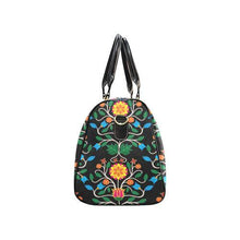 Load image into Gallery viewer, Floral Beadwork Four Clans New Waterproof Travel Bag/Large (Model 1639) Waterproof Travel Bags (1639) e-joyer 
