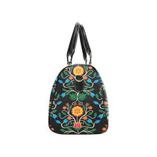 Load image into Gallery viewer, Floral Beadwork Four Clans New Waterproof Travel Bag/Large (Model 1639) Waterproof Travel Bags (1639) e-joyer 
