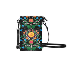 Load image into Gallery viewer, Floral Beadwork Four Clans Small Cell Phone Purse (Model 1711) Small Cell Phone Purse (1711) e-joyer 
