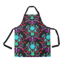 Load image into Gallery viewer, Floral Beadwork Four Clans Winter All Over Print Apron All Over Print Apron e-joyer 
