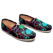 Load image into Gallery viewer, Floral Beadwork Four Clans Winter Casual Unisex Slip On Shoe Herman 
