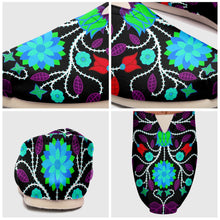 Load image into Gallery viewer, Floral Beadwork Four Clans Winter Casual Unisex Slip On Shoe Herman 
