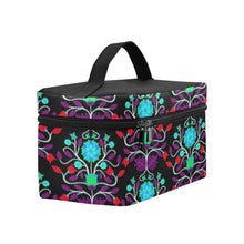 Load image into Gallery viewer, Floral Beadwork Four Clans Winter Cosmetic Bag/Large (Model 1658) Cosmetic Bag e-joyer 
