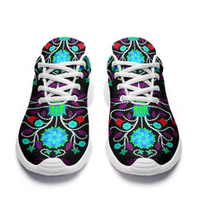 Load image into Gallery viewer, Floral Beadwork Four Clans Winter Ikkaayi Sport Sneakers 49 Dzine 
