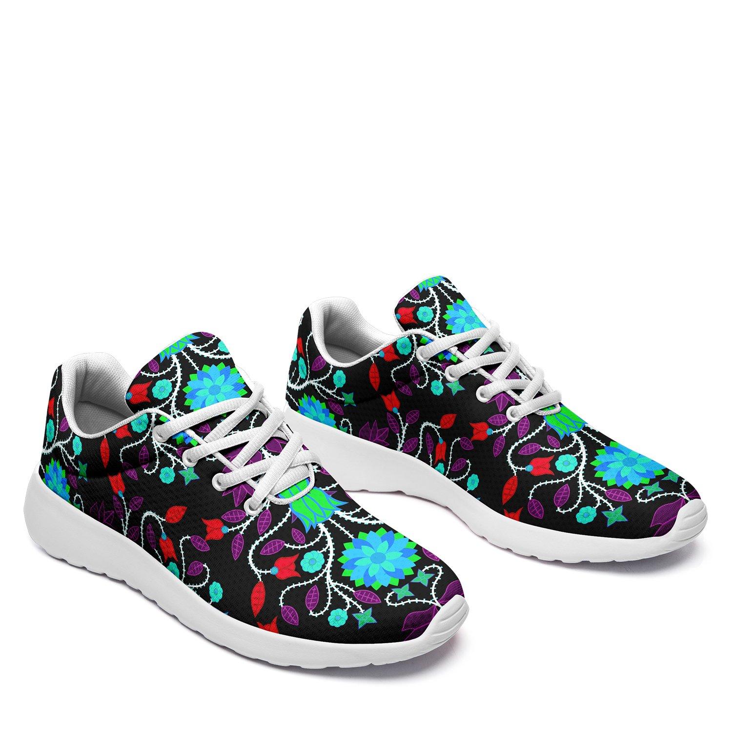 Floral Beadwork Four Clans Winter Ikkaayi Sport Sneakers 49 Dzine 