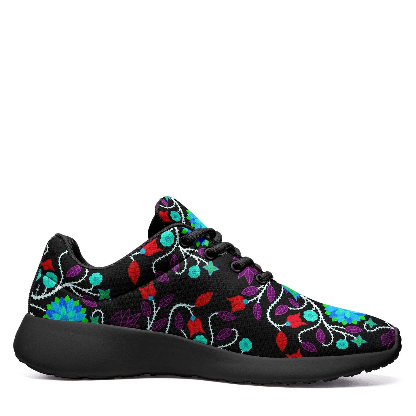 Floral Beadwork Four Clans Winter Ikkaayi Sport Sneakers 49 Dzine 
