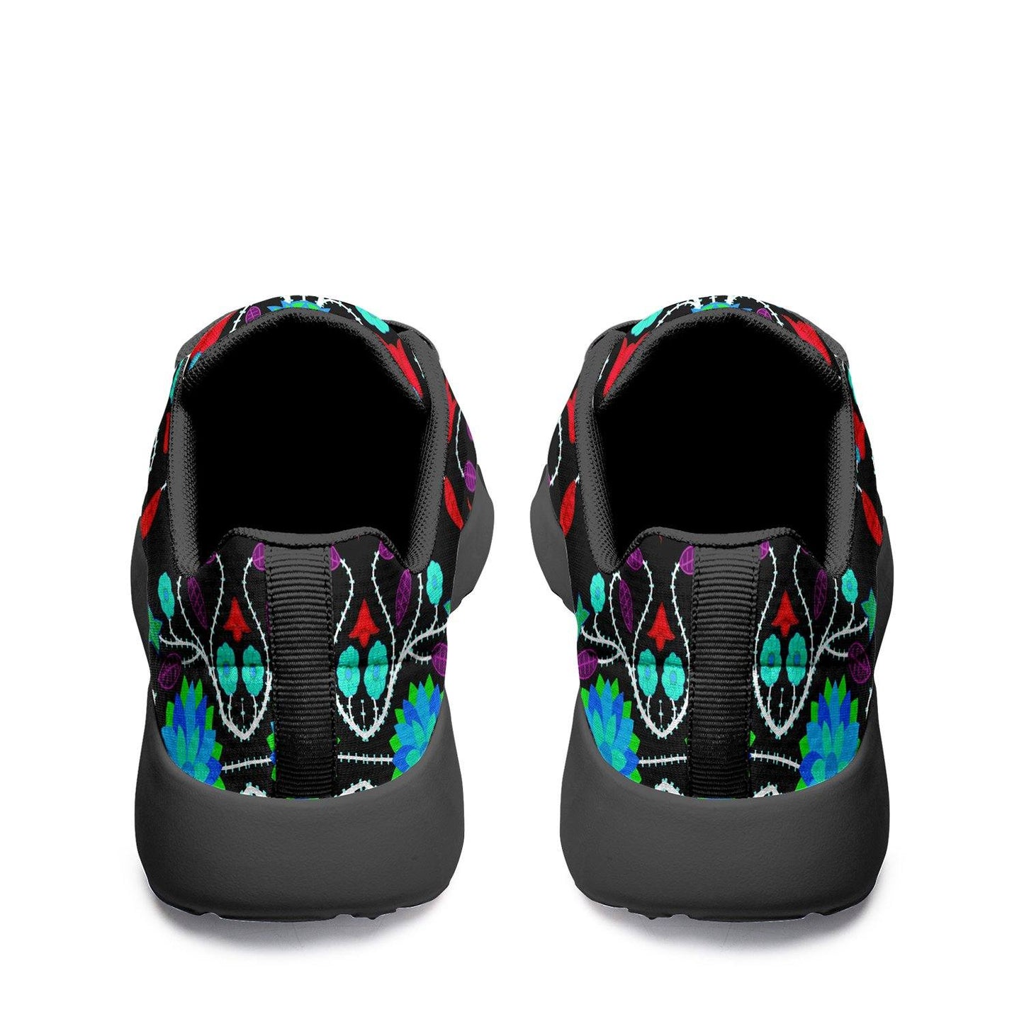 Floral Beadwork Four Clans Winter Ikkaayi Sport Sneakers 49 Dzine 