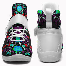 Load image into Gallery viewer, Floral Beadwork Four Clans Winter Ipottaa Basketball / Sport High Top Shoes 49 Dzine 
