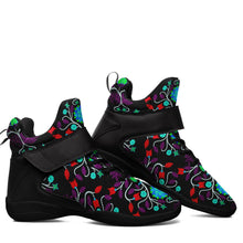 Load image into Gallery viewer, Floral Beadwork Four Clans Winter Ipottaa Basketball / Sport High Top Shoes 49 Dzine 
