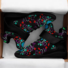 Load image into Gallery viewer, Floral Beadwork Four Clans Winter Kid&#39;s Ipottaa Basketball / Sport High Top Shoes 49 Dzine 
