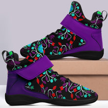 Load image into Gallery viewer, Floral Beadwork Four Clans Winter Kid&#39;s Ipottaa Basketball / Sport High Top Shoes 49 Dzine 
