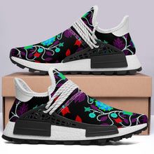 Load image into Gallery viewer, Floral Beadwork Four Clans Winter Okaki Sneakers Shoes 49 Dzine 
