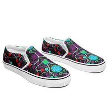 Load image into Gallery viewer, Floral Beadwork Four Clans Winter Otoyimm Canvas Slip On Shoes 49 Dzine 
