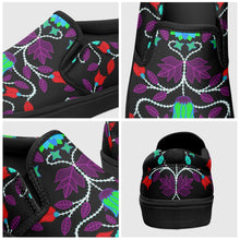 Load image into Gallery viewer, Floral Beadwork Four Clans Winter Otoyimm Canvas Slip On Shoes 49 Dzine 
