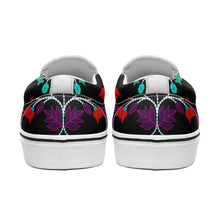 Load image into Gallery viewer, Floral Beadwork Four Clans Winter Otoyimm Canvas Slip On Shoes 49 Dzine 
