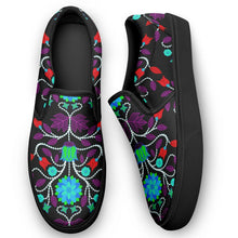 Load image into Gallery viewer, Floral Beadwork Four Clans Winter Otoyimm Canvas Slip On Shoes 49 Dzine 
