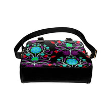 Load image into Gallery viewer, Floral Beadwork Four Clans Winter Shoulder Handbag (Model 1634) Shoulder Handbags (1634) e-joyer 
