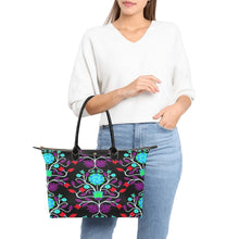 Load image into Gallery viewer, Floral Beadwork Four Clans Winter Single-Shoulder Lady Handbag (Model 1714) bag e-joyer 
