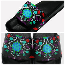 Load image into Gallery viewer, Floral Beadwork Four Clans Winter Slide Sandals 49 Dzine 
