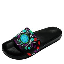 Load image into Gallery viewer, Floral Beadwork Four Clans Winter Slide Sandals 49 Dzine 
