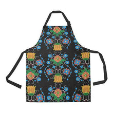 Load image into Gallery viewer, Floral Beadwork Four Mothers All Over Print Apron All Over Print Apron e-joyer 
